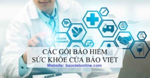 các gói bảo hiểm sức khỏe của Bảo Việt
