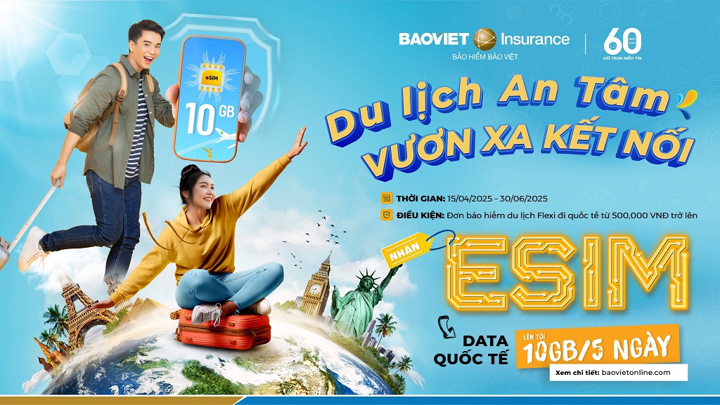 chuong trinh khuyen mai tang esim bao viet