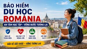 Bảo hiểm du học Romania - Vững bước trên con đường học tập ở nước ngoài