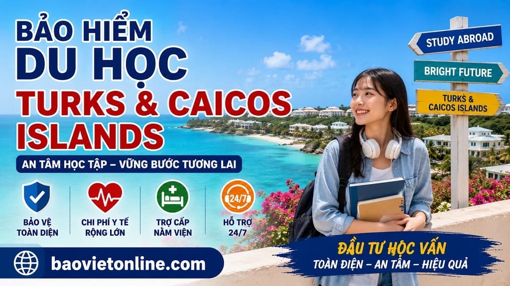 bao hiem du hoc turks-and-caicos-islands