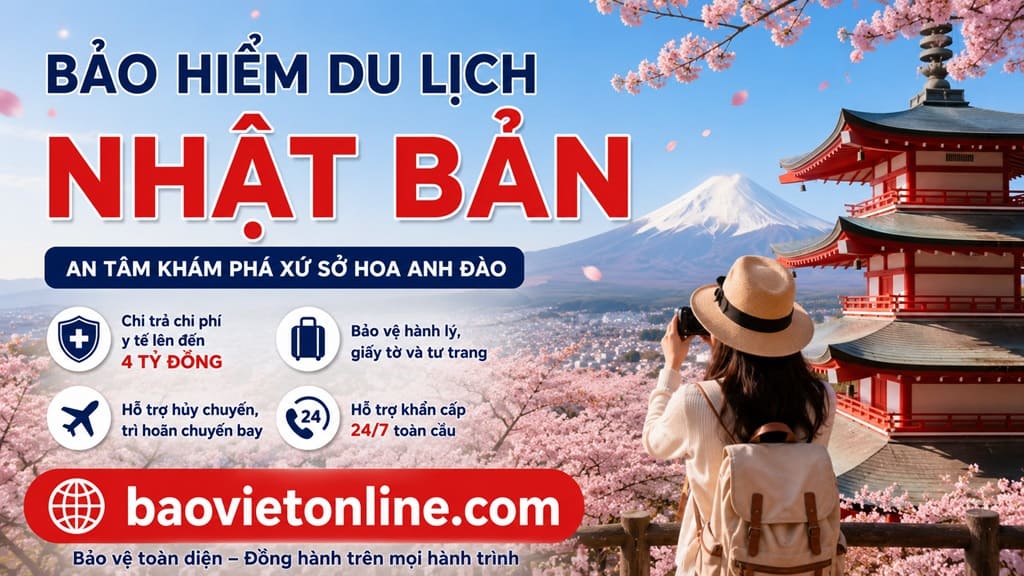 bao hiem du lich Nhat Ban