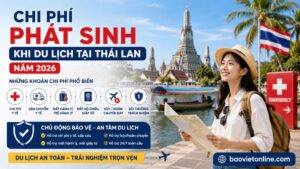 chi phi phat sinh khi du lich tai Thai Lan